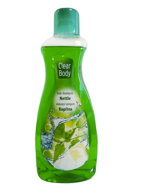 Clear body Šampon Kopřiva 500ml | Kosmetické a dentální výrobky - Vlasové kosmetika - Šampony na vlasy Clear body Šampon Kopřiva 500ml | Kosmetické a dentální výrobky - Vlasové kosmetika - Šampony na vlasy